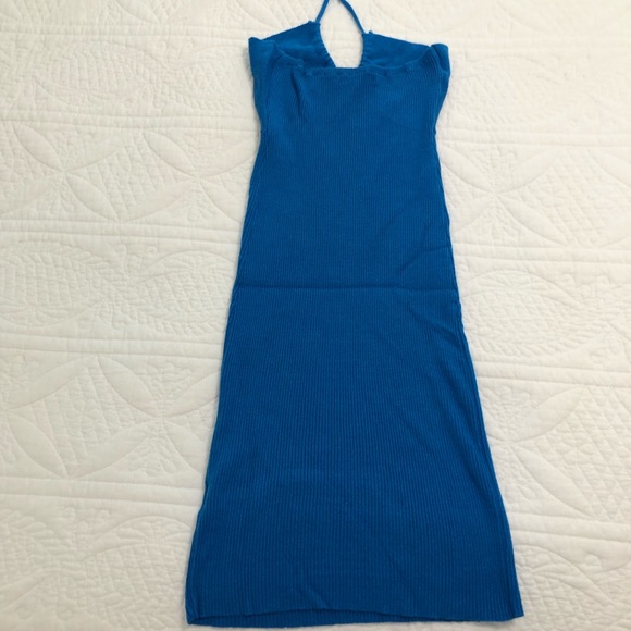 Verge Girl Dresses Verge Girl Blue Knit Dress Poshmark
